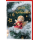 Weihnachten Grußkarte mit Umschlag Puppenengel auf Tannenzweig