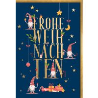 Weihnachten Grußkarte mit Umschlag Frohe...