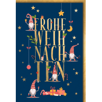 Weihnachten Grußkarte mit Umschlag Frohe...