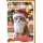 Weihnachten Grußkarte mit Umschlag Katze mit Mütze