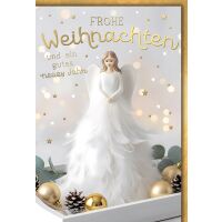 Weihnachten Grußkarte mit Umschlag Engel mit...