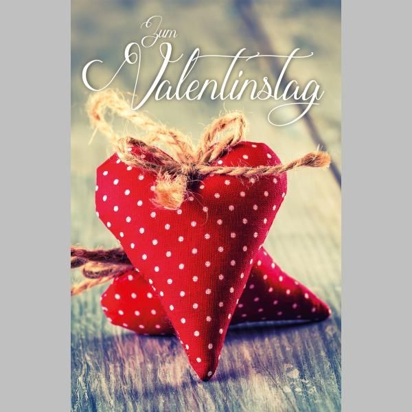 Valentinstagkarte Glückwunschkarte mit Umschlag Herz