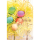 Ostern Glückwunschkarte mit Umschlag bunte Eier