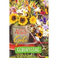 Geburtstag Glückwunschkarte mit Umschlag Eimer...