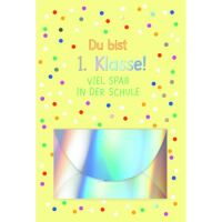 Schulanfang Geldkarte Glückwunschkarte mit Umschlag...
