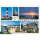 Allgemein Postkarten Ansichtskarte Leuchtturm Haus Nordsee Strand