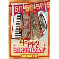 50. Geburtstag - Great Cards - Soundkarte und Lichtkarte...