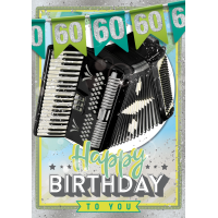 60. Geburtstag - Great Cards - Soundkarte und Lichtkarte...
