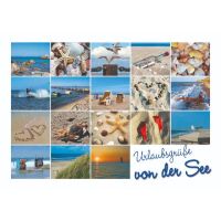 Allgemein Postkarten Ansichtskarten Herzen im Sand...