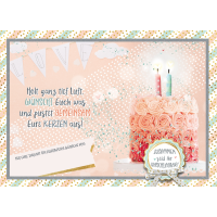 Hochzeit - Great Cards - Soundkarte und Lichtkarte im...
