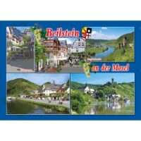 Beilstein an der Mosel Postkarte Motive 004 Wappen Burg...