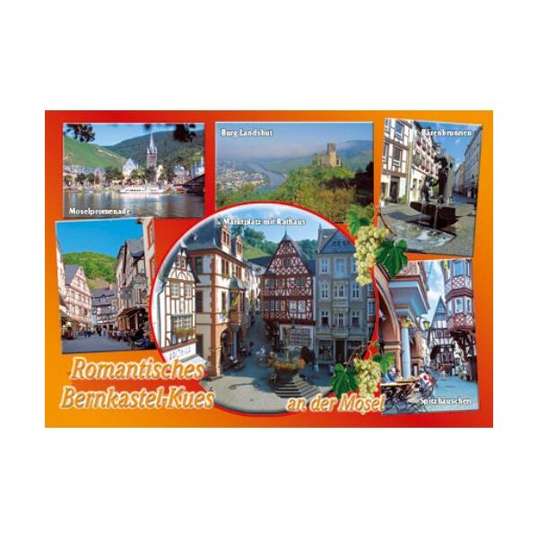 Bernkastel-Kues Postkarten Ansichtskarten romantisches Bernkastel-Kues