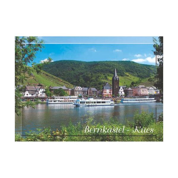 Bernkastel-Kues Postkarte Ansichtskarte Motive 029 Mosellauf