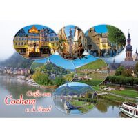 Cochem an der Mosel Postkarten Enderttor Panorama...
