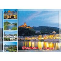 Cochem an der Mosel Postkarten Anleger Cochem Schloss...