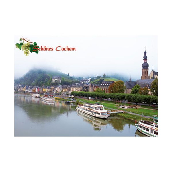 Cochem an der Mosel Postkarten Ansichtskarte Schönes Cochem Schiffstour