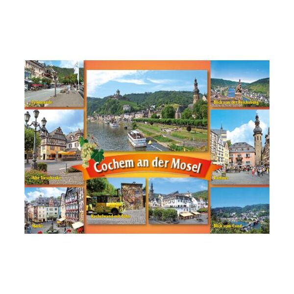 Cochem an der Mosel Postkarten Ansichtskarten Sehenswürdigkeiten