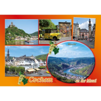 Cochem an der Mosel Postkarten Ansichtskarten Sehl...