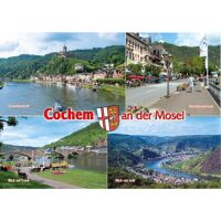 Cochem an der Mosel Postkarten Ansichtskarten Promenade...
