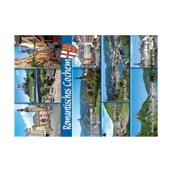 Cochem an der Mosel Postkarten Reichsburg Rathaus Landschaft romantisches Cochem