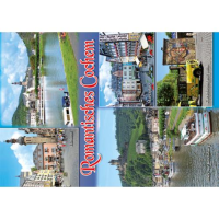 Cochem an der Mosel Postkarten Rathaus Kachelwand mit...