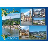 Cochem an der Mosel Postkarten An der Brücke...