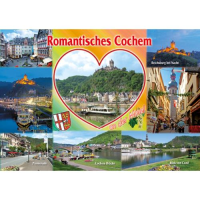 Cochem an der Mosel Postkarten Promenade Blick von Cond...