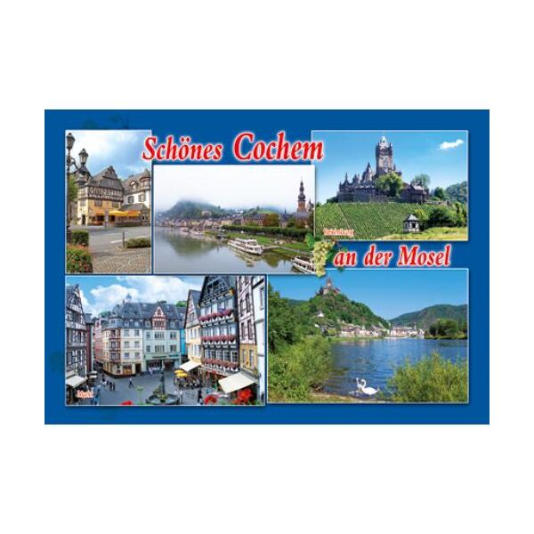 Cochem an der Mosel Postkarten Ansichtskarten alte Torschenke Reichsburg Mosel