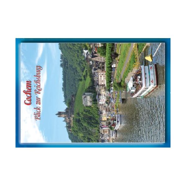 Cochem an der Mosel Postkarten Anischtskarten Blick zur Reichsburg