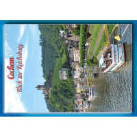 Cochem an der Mosel Postkarten Anischtskarten Blick zur...