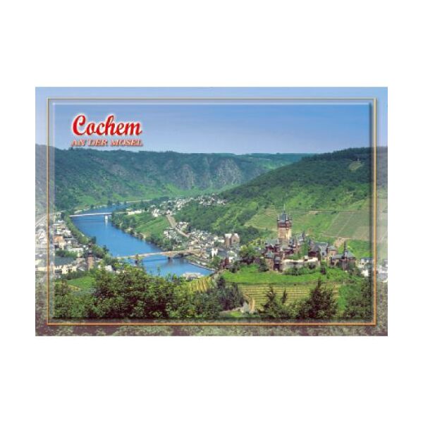 Cochem an der Mosel Postkarten Ansichtskarte Blick auf Reichsburg Mosel