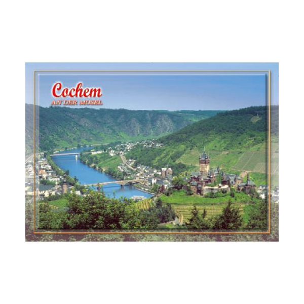 Cochem an der Mosel Postkarten Ansichtskarte Blick auf Reichsburg Mosel