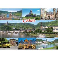 Cochem an der Mosel Postkarten Ansichtskarten Promenade...