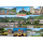 Cochem an der Mosel Postkarten Ansichtskarten Promenade Cochem Schloss Rathaus