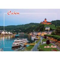 Cochem an der Mosel Postkarten Ansichtskarten Anleger mit...