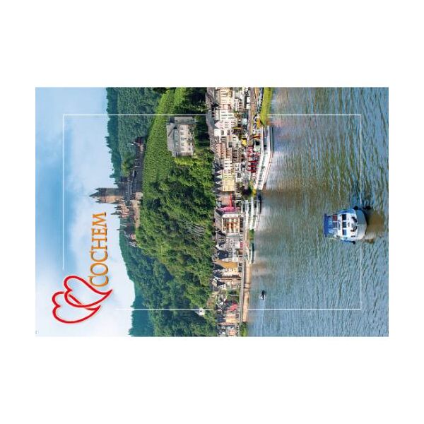 Cochem an der Mosel Postkarten Ansichtskarten Cochem Cond Cochem Schloss