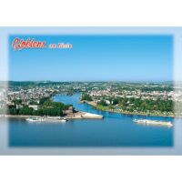 Koblenz Postkarte an Rhein und Mosel Ansichtskarte...