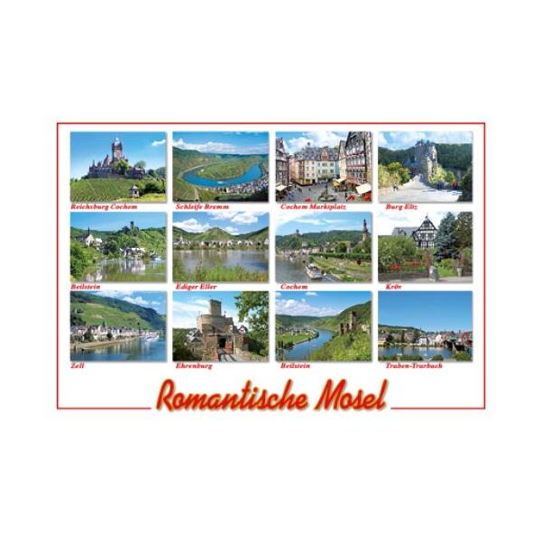 Mosel Postkarten Motive 008 romantische Mosel