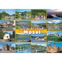 Mosel Postkarten Motive 010 Grüße von der...