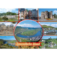 Mosel Postkarten Motive 015 romantische Mosel