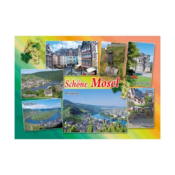 Mosel Postkarten Motive 018 schöne Mosel