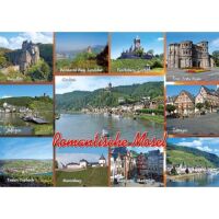 Mosel Postkarte Ansichtskarte Romantische Mosel 11...