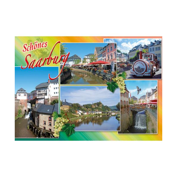 Saarburg an der Saar Postkarten Motive 001