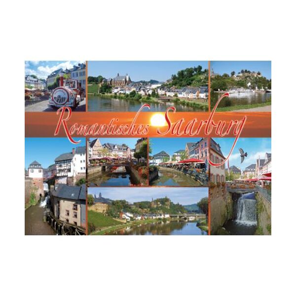 Saarburg an der Saar Postkarten Motive 006