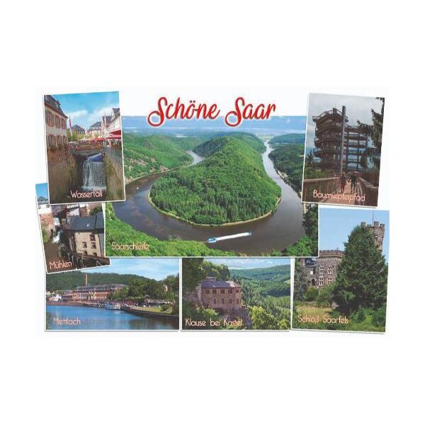 Saarburg an der Saar Postkarten Motive 014