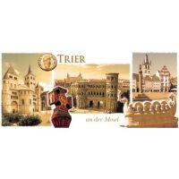Trier Bedruckte Tassen Motive TRI-004 Münze Augustus...