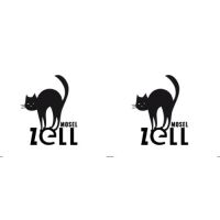 Zell an der Mosel Bedruckte Tassen Schwarze Katze mit...
