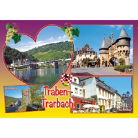 Traben-Trarbach Postkarte Ansichtskarte Motive 008...