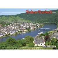 Traben-Trarbach Postkarte Ansichtskarte Blick nach...