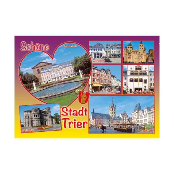 Trier Postkarten Motive 024 schöne Stadt Trier